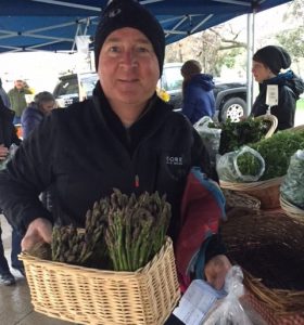 Jim at Farmer's Market