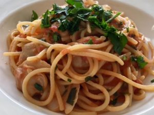 Chef Jim’s Linguine with Clam Sauce