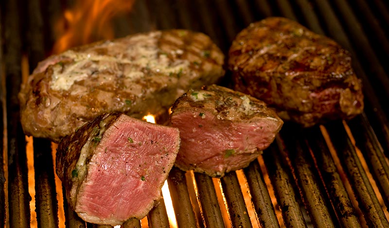 Grilling Steak